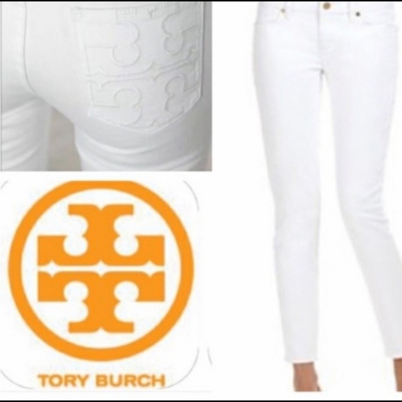 Tory Burch Denim - Tory Burch skinny cropped jeans 26